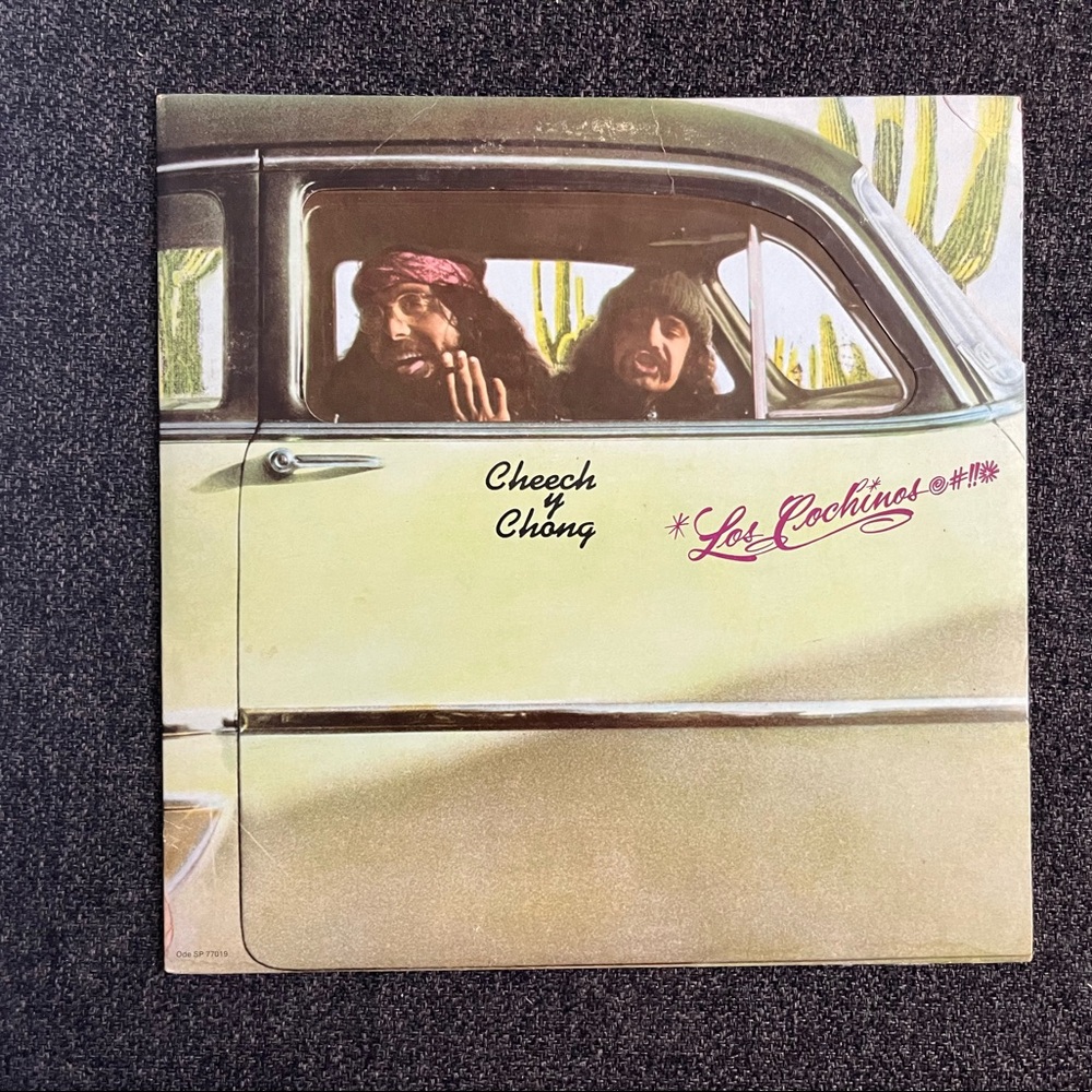 •1973 Cheech and Chong Los Cochinos Vinyl Record•